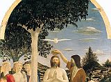 London National Gallery Top 20 01 Piero della Francesca - The Baptism Of Christ